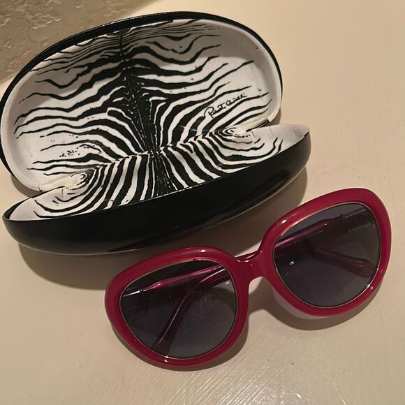 Roberto Cavalli Oval Frame Sunglasses Style RC781S Red Oversized Y2K Luxury Bold main image 9